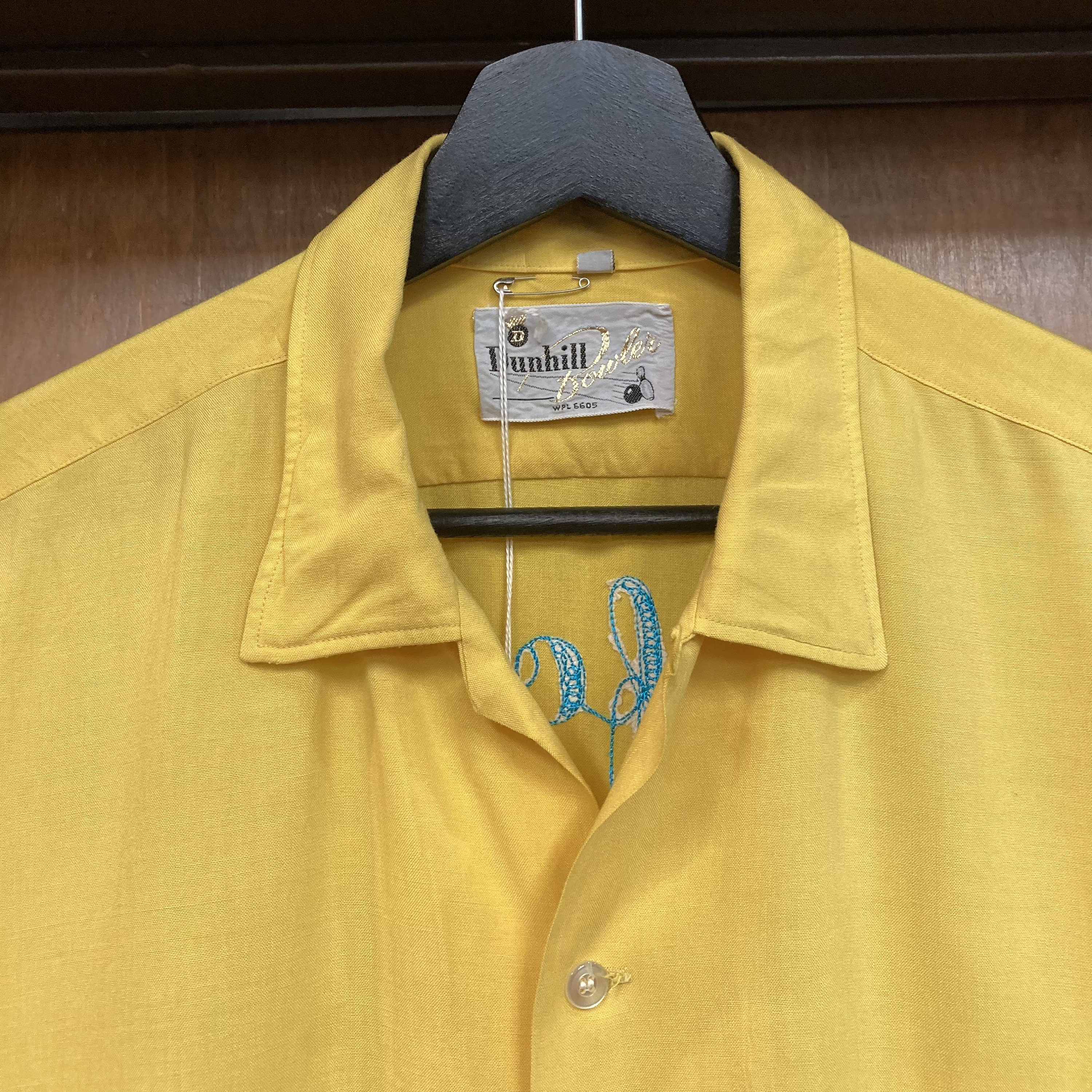 Vintage 1950's California Speed Shop Hot Rod Rayon Bowling