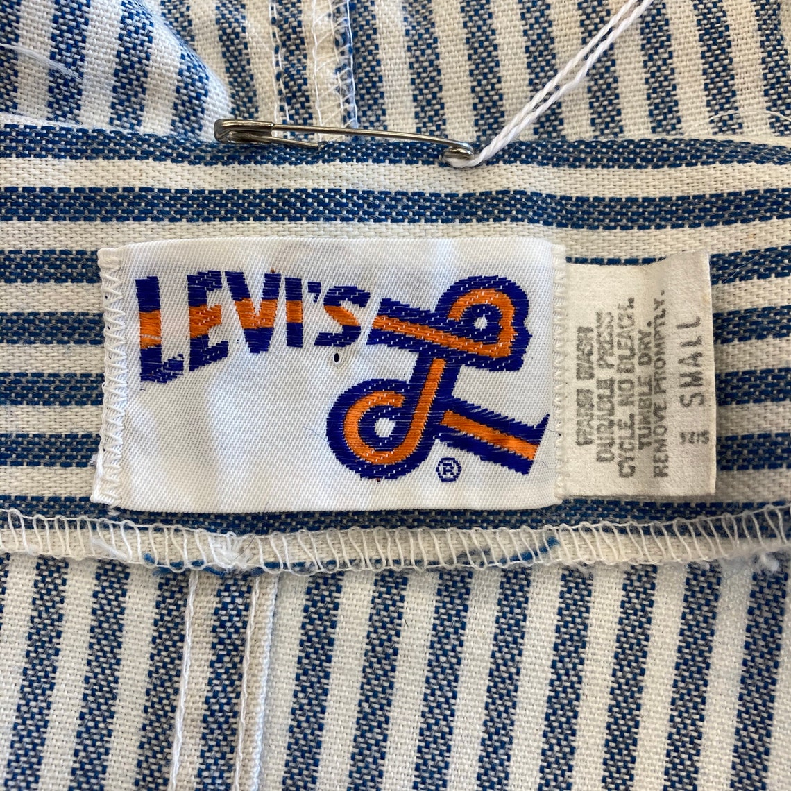 Vintage 1970s lady Levis Label Nautical Stripe Hooded - Etsy