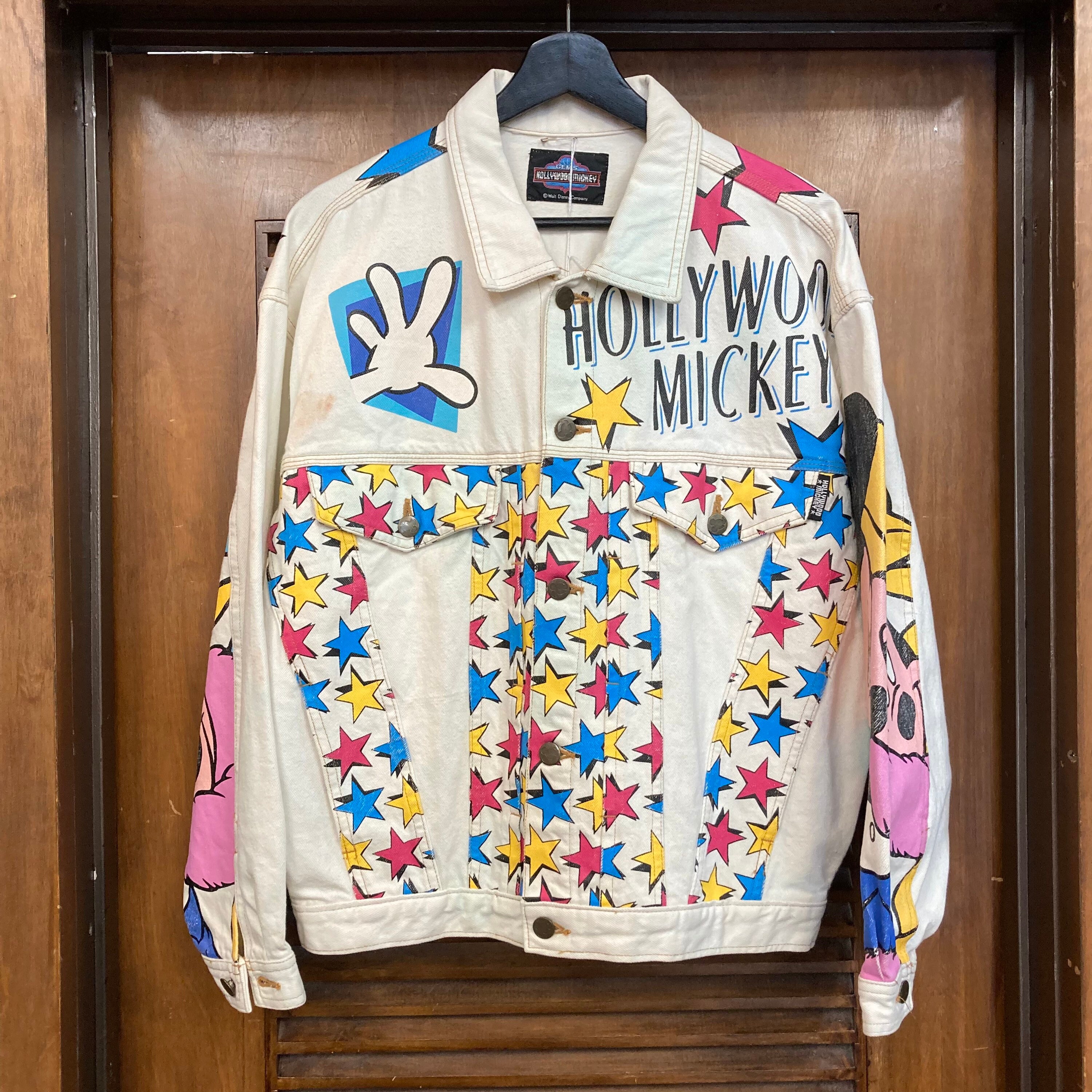 90s Mickey & Co Denim Jean Jacket Adult XL Disney