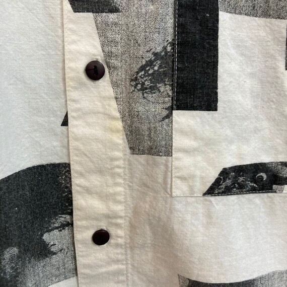 Vintage 1980's “jimmy'z” Super Rare Eyeball Photoprint Face Vintage 1980's “jimmy'z” Super Rare Eyeball Photoprint Face