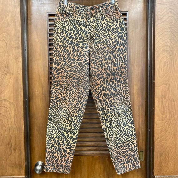 Vintage 1980’s “Guess” Brand Leopard Print New Wa… - image 2