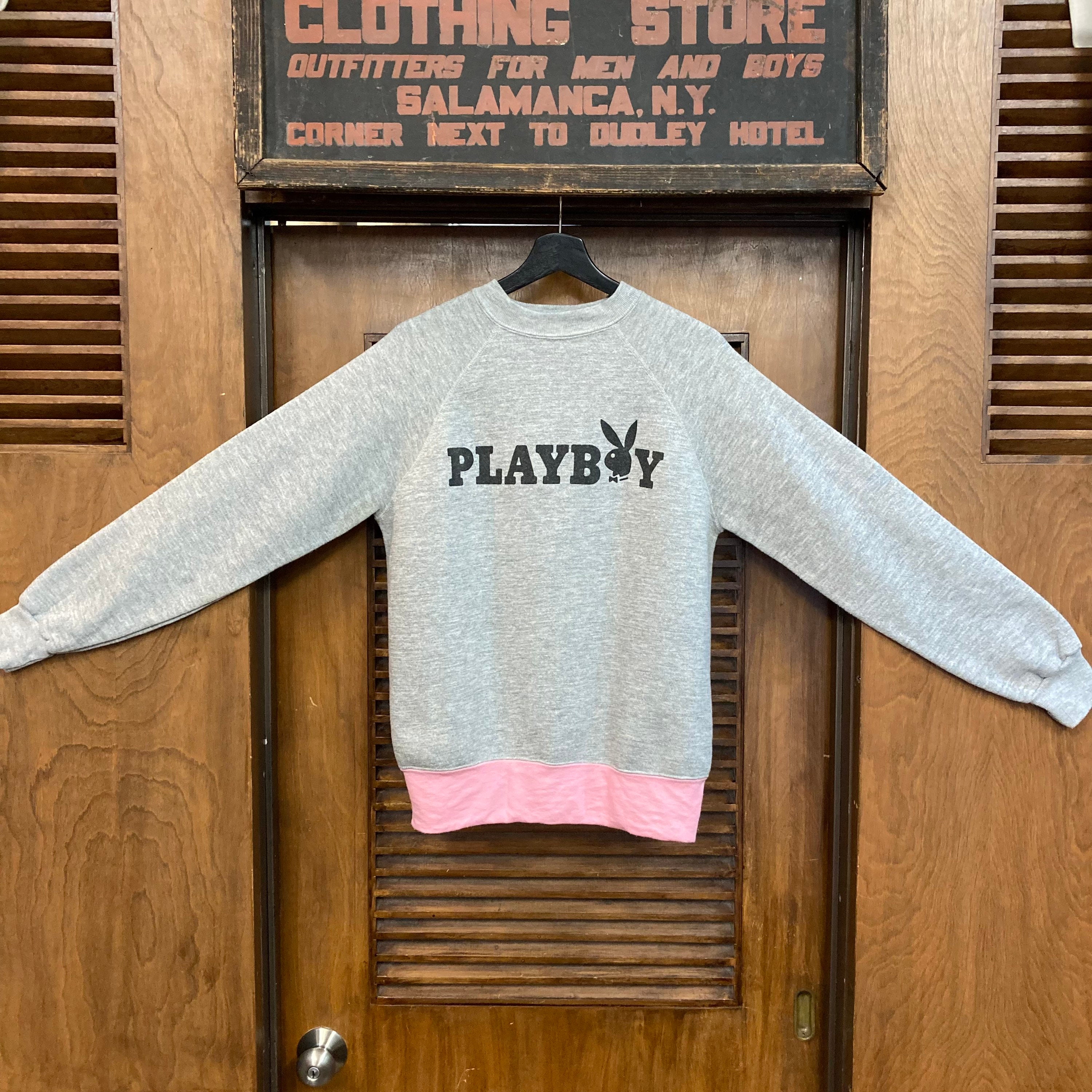 70〜80s vintage PLAYBOY スウェット　M 楽天市場】70s 80s ビンテージ USA製 □ PLAYBOY プレイボーイ
