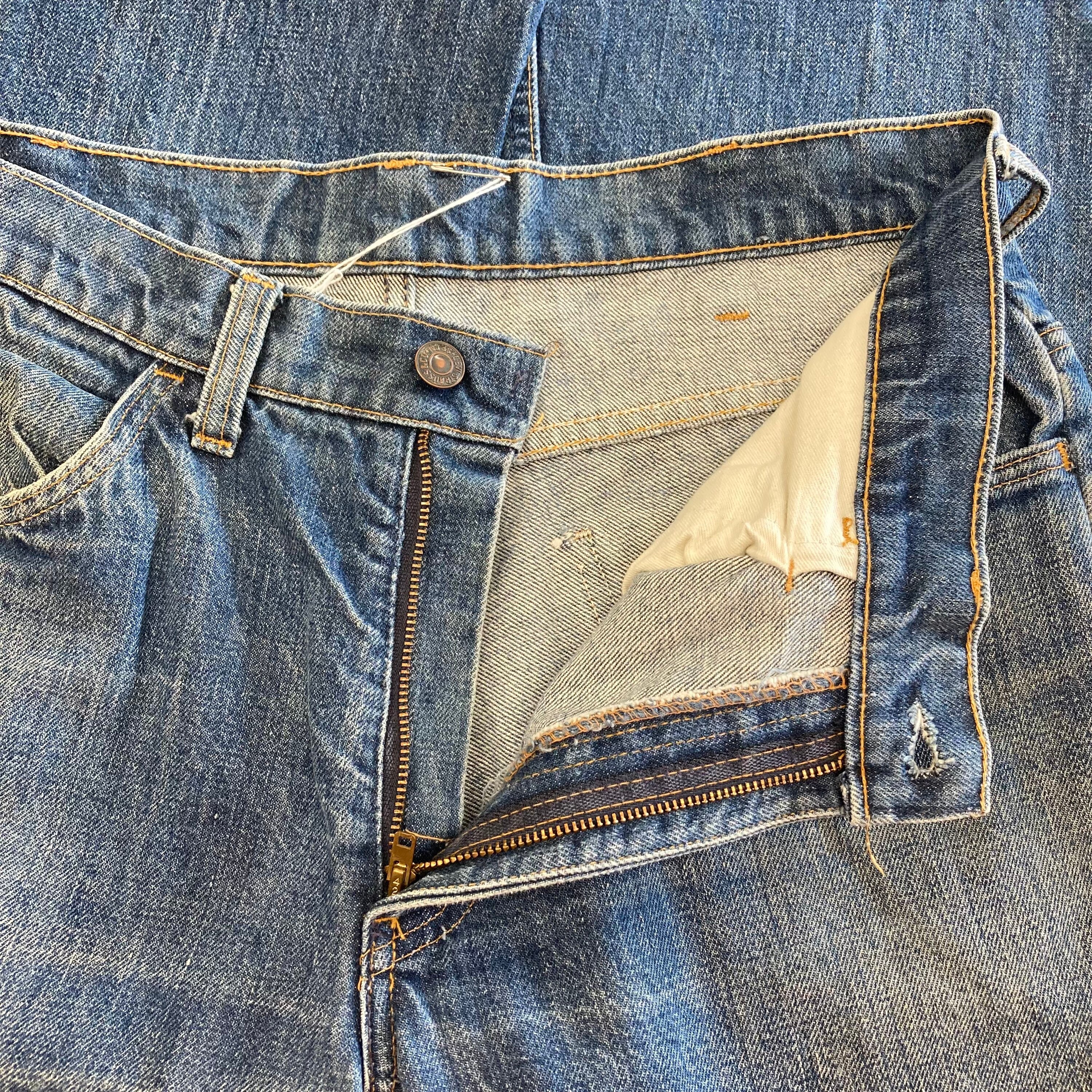 Vintage 1970's W34 Levi's 684 “elephant Bell” Denim Flare Vintage 1970's W34 Levi's 684 “elephant Bell” Denim Flare