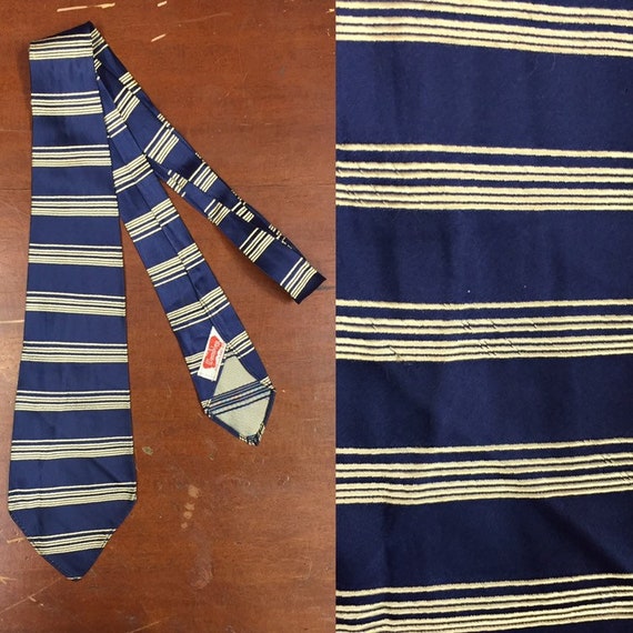 Vintage 1930’s, Wembley, Stripe Design Swing Tie,
