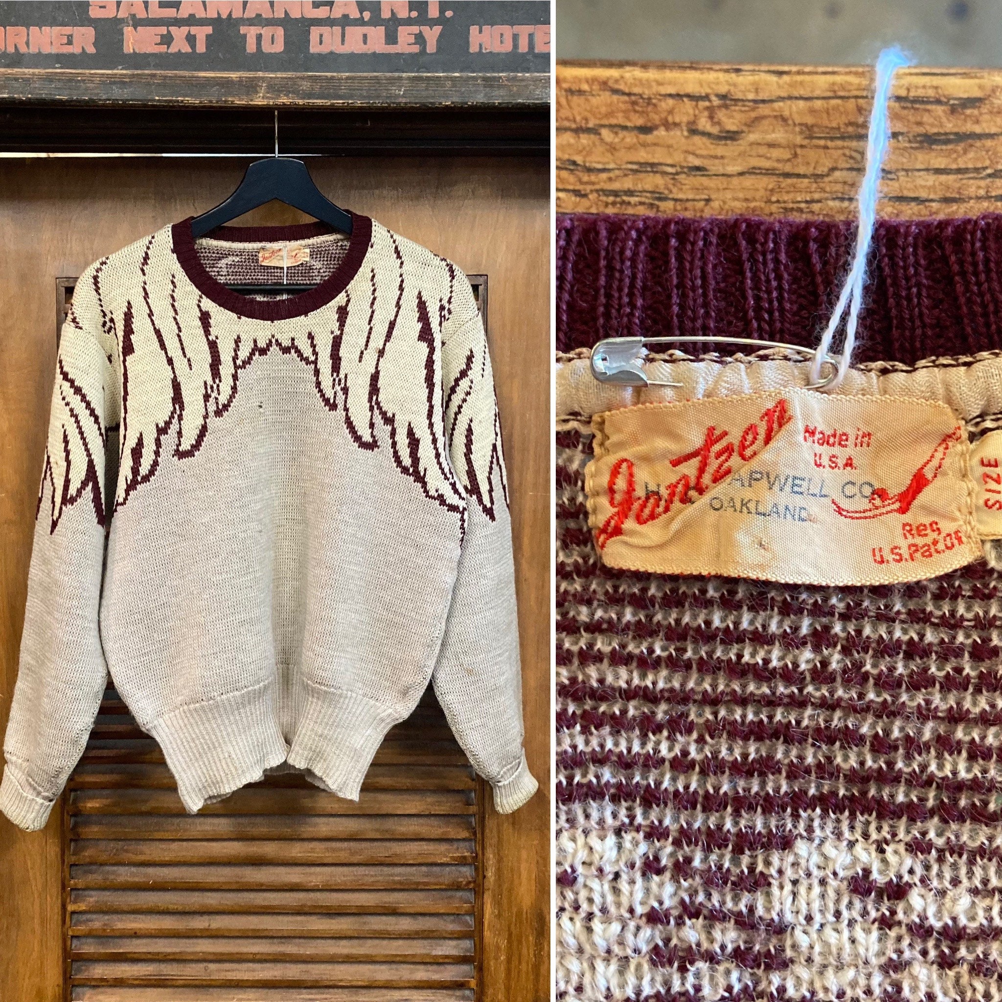 Vintage 1940s jantzen Wings Feather Design Wool Rockabilly Sweater, 40s Pullover, Vintage Clothing - Etsy Vintage 1940s jantzen Wings Feather Design Wool Rockabilly Sweater, 40s Pullover, Vintage Clothing - Etsy