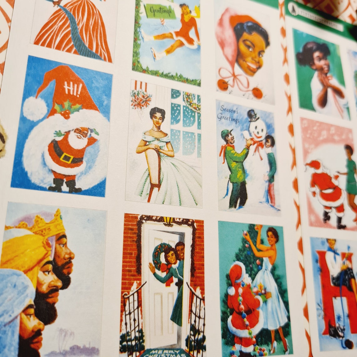 Christmas Gift Stickers Uk Christmas Stickers Christmas Sticker Bundle Holiday Sticker