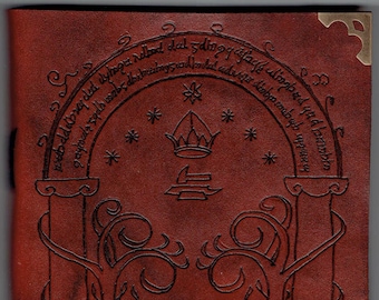 Leather Journal - Doors of Durin