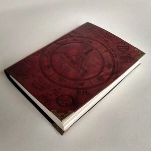 Leather Journal Gravity Falls Bill Cipher - Etsy UK