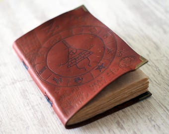 Diario de cuero - Bill Cipher de Gravity Falls