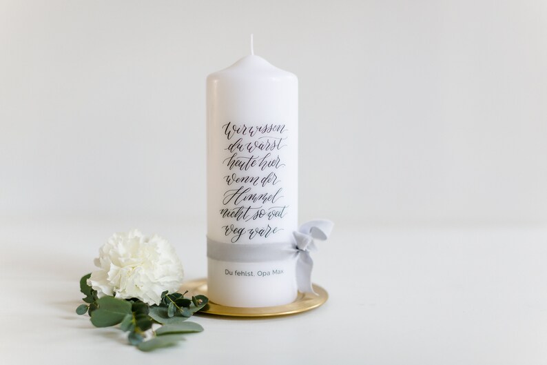 Memorial Candle Deceased we Know You Would Be Here Today | Etsy