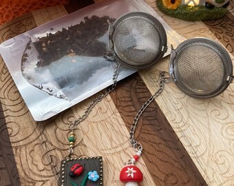 Mesh Tea Ball Infuser with Charm