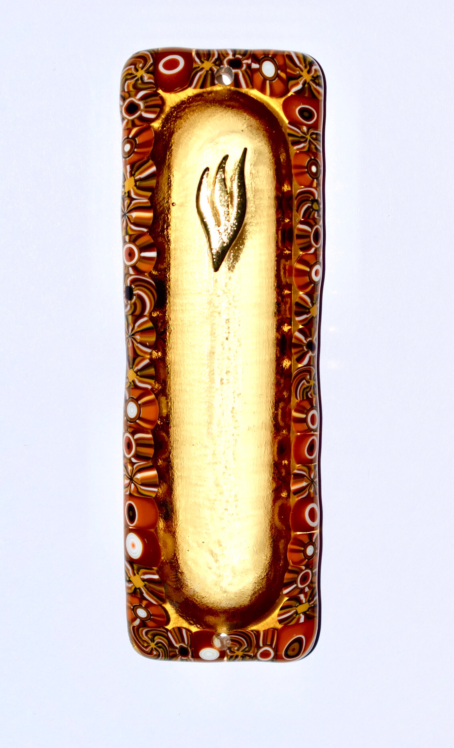 MEZUZAH. Unique Contemporary Glass Art Mezuzah Handmade and Etsy