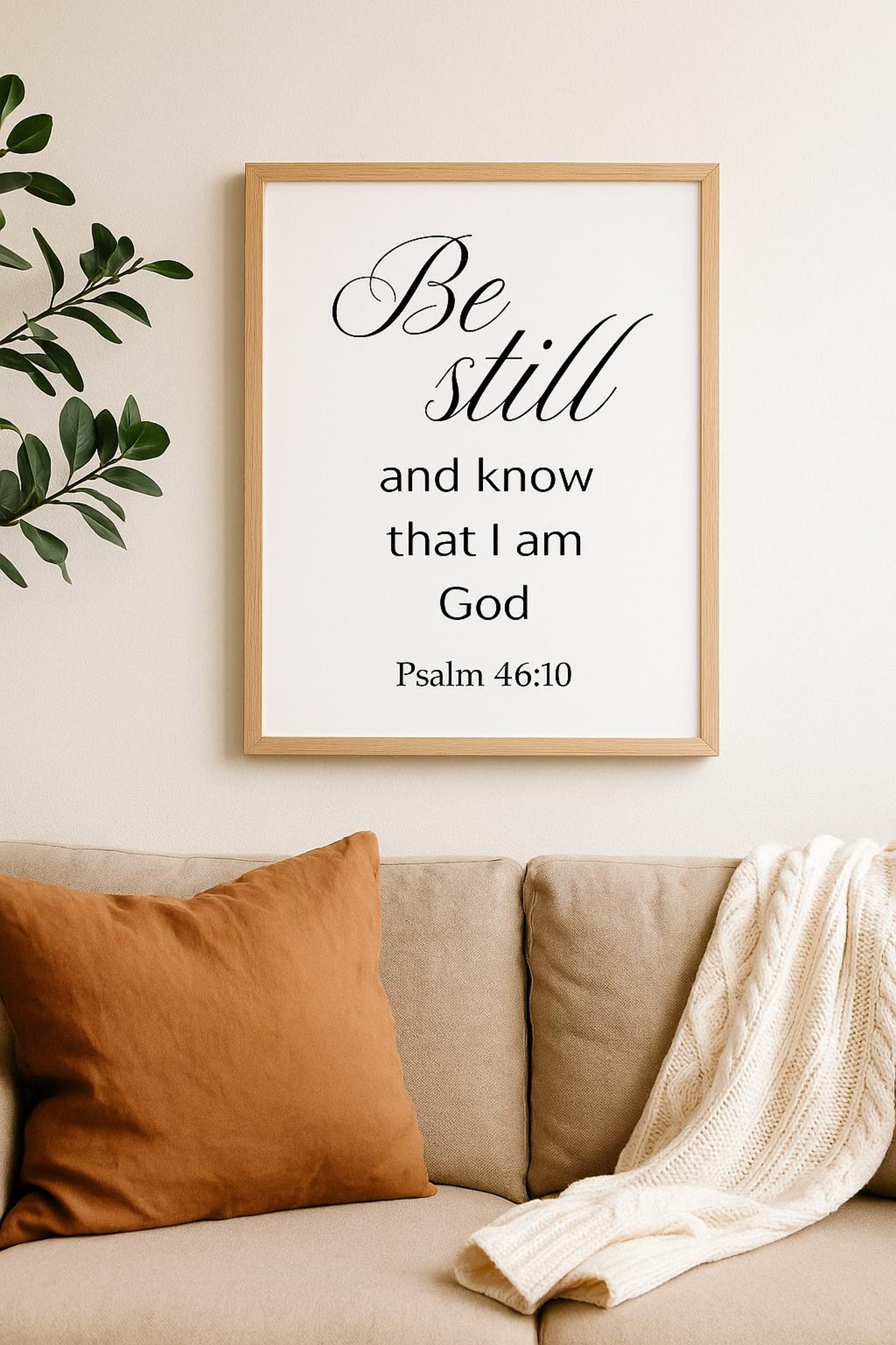 Bible Verse Wall Art Set: Christian Scripture Prints (digital Download ...