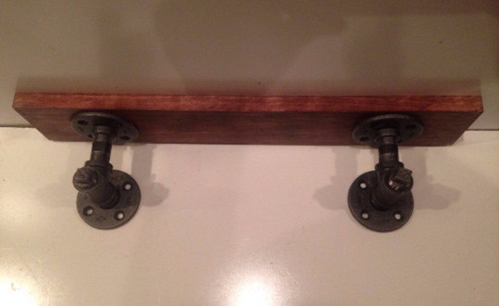 Industrial Pipe / Wood Shelf Shelves Shelving 1 X Etsy