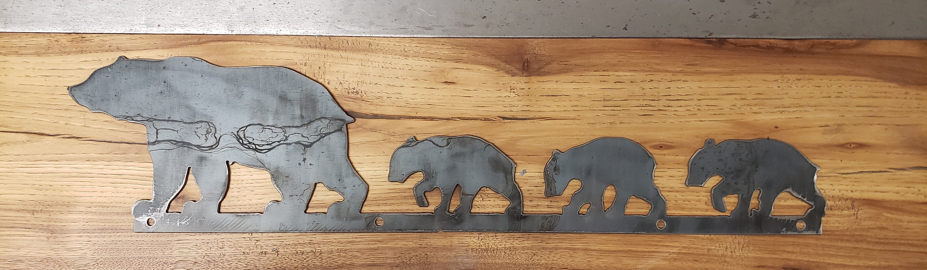 Personalized Mama Bear and Cub Wall Hanging – Northwoodsman Designs