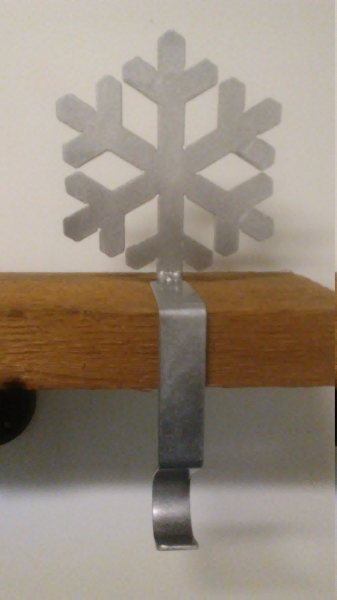 6 Inch Custom Metal Monogram Stocking Holders Holder Etsy