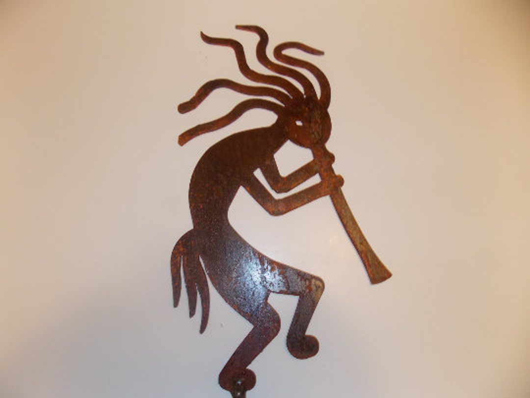 Custom Metal Kokopelli Yard or Garden Art Home Decor and Decoration