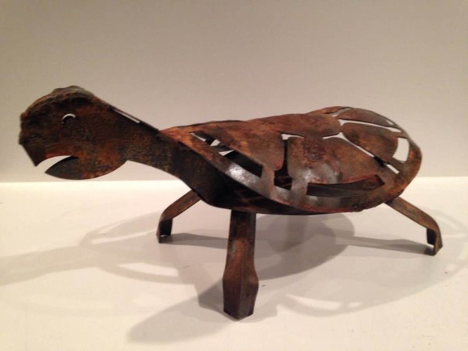 Metal Tortoise Turtle Art Sculpture Yard Garden Art Handcrafted Metal