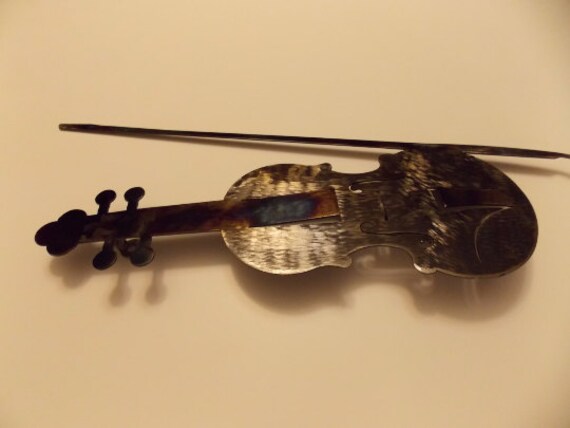 Metal violin outlet
