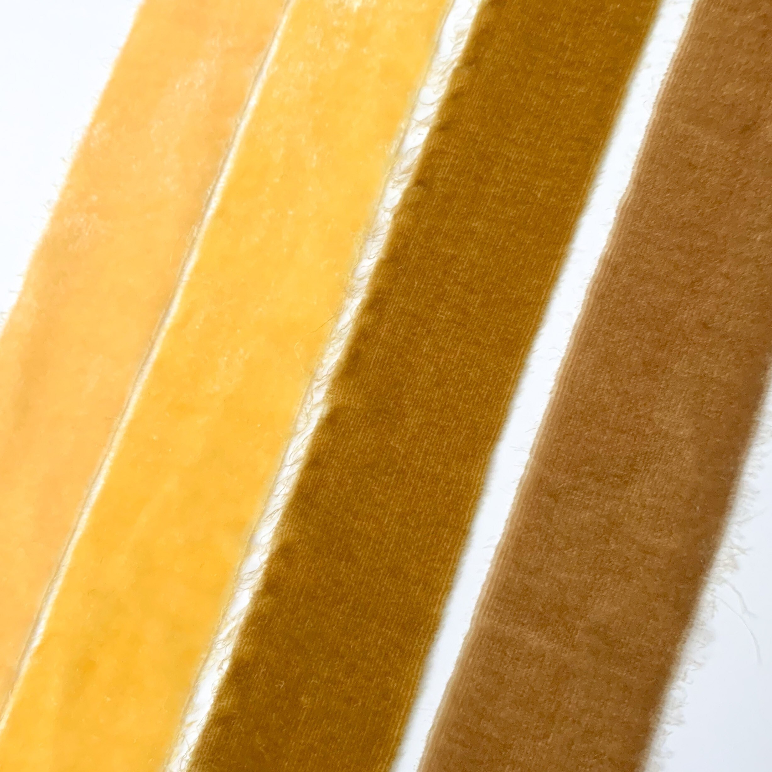 Hand Torn Velvet Strips Etsy