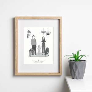 custom digital family/couple portrait