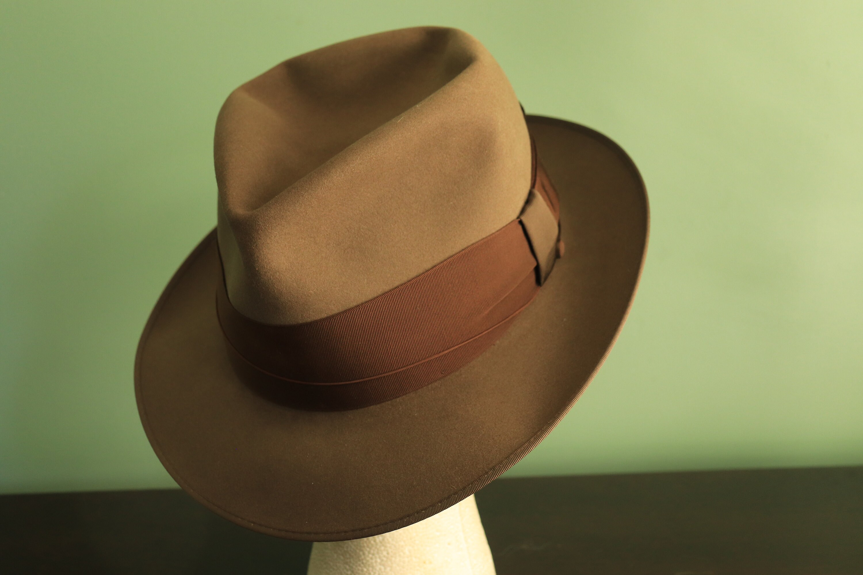 40s VINTAGE Mallory Ten 58cm ジョニーデップ