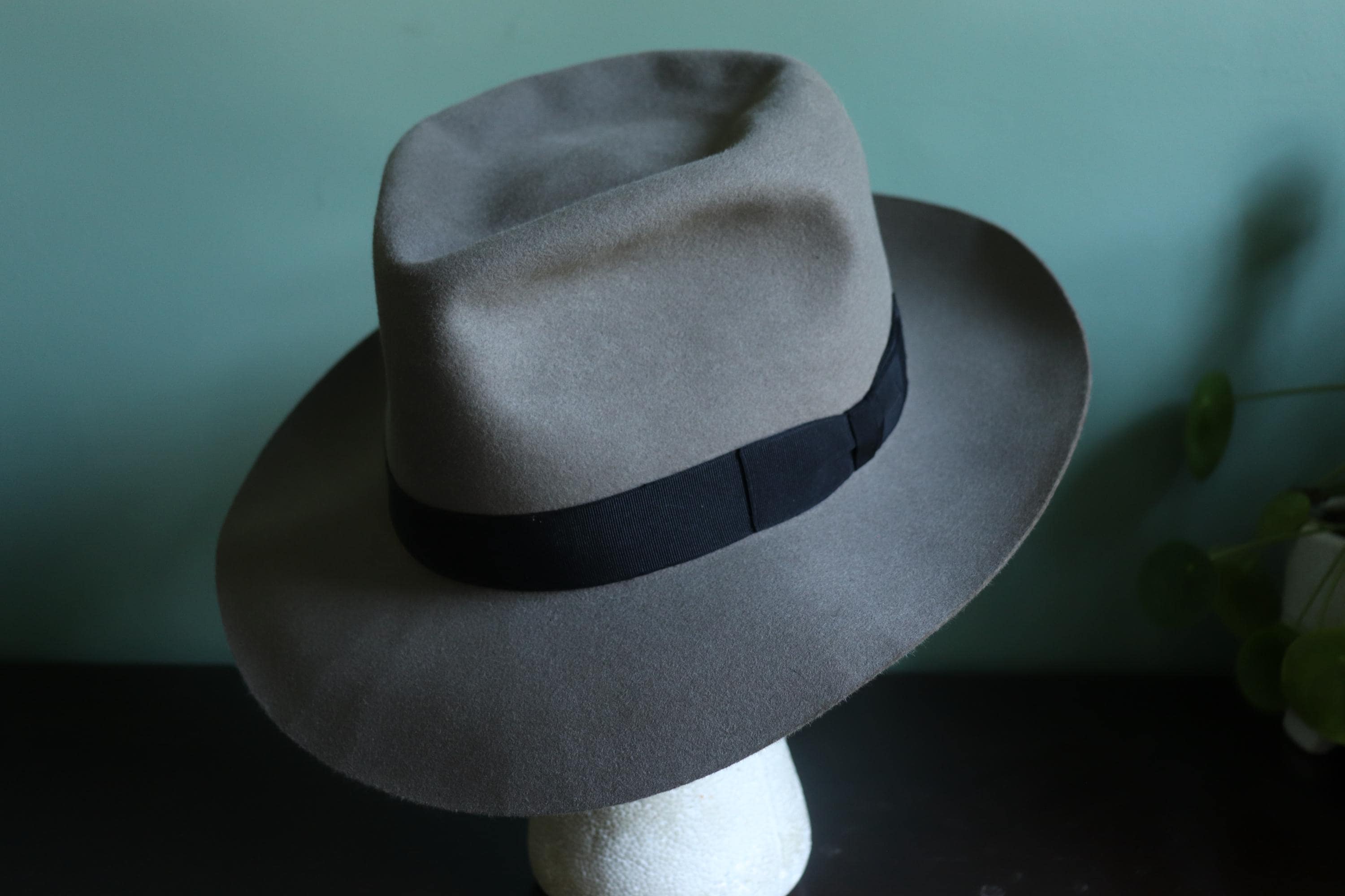 帽子 50s Vintage ADAM Deluxe hat 1/4 58cm Vintage Adam of New York Hat-Medium 7 to 7 1/2