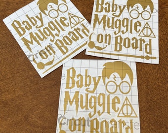 Baby Muggle Decal