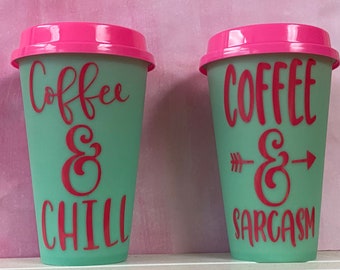 16oz color changing travel mug