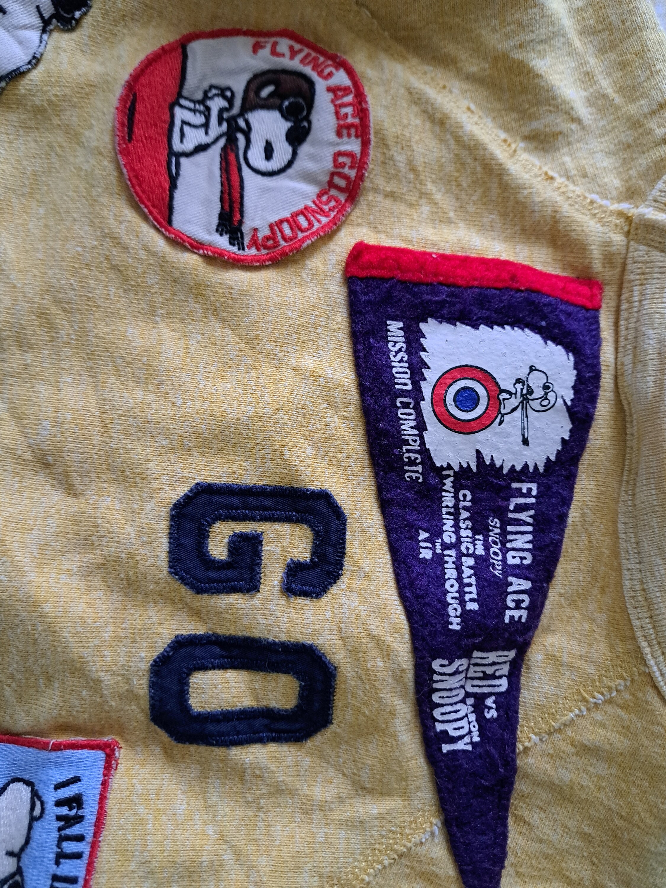 Vintage Snoopy Red Baron Sweatshirt, Embroidered Toddler XS - Etsy