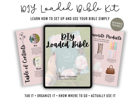 DIY Loaded Bible Kit | Organize Your Bible & Know Where to Go | Beginner-Friendly Bible Setup Guide