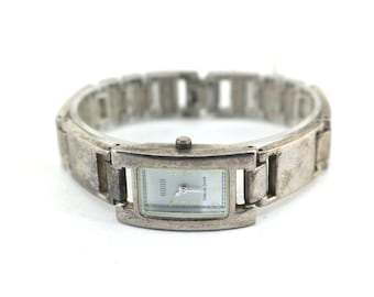 Vintage Ecclissi Japan Quartz  Watch Sterling OT 335