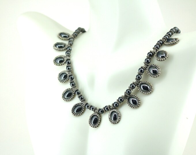 Vintage 18 In Charm Necklace 925 Sterling NC 2035