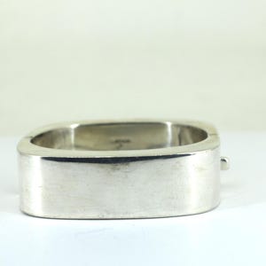 ヴィンテージ メキシコ モダン ワイド スクエア バングル ブレスレット
