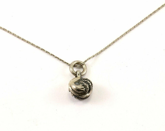 Vintage Claw Design Necklace 925 Sterling Nc 1223(123765805685)