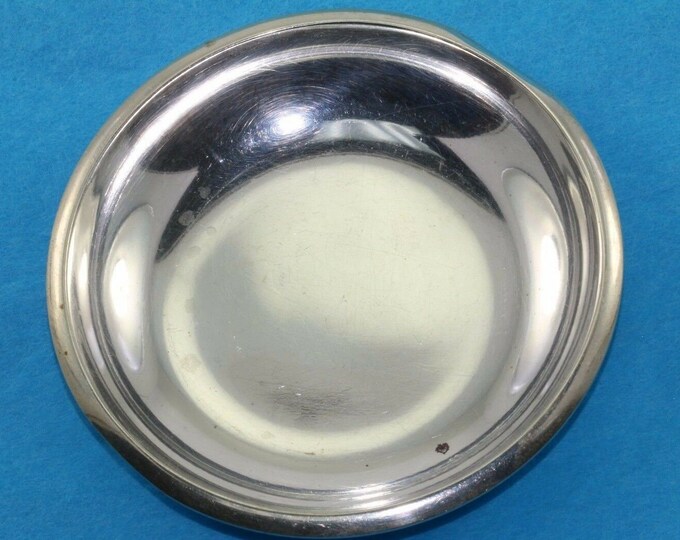 Vintage Tiffany & Co Sterling Silver Nut Dish Round ''23516 L''/set Of 3 Fw 26