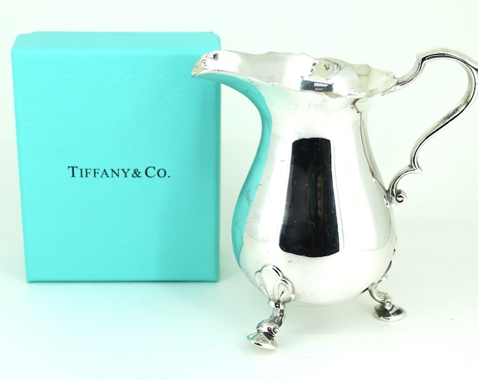 Authentic Tiffany & Co. Makers Mid-Century Creamer Sterling Silver 925 FW 150