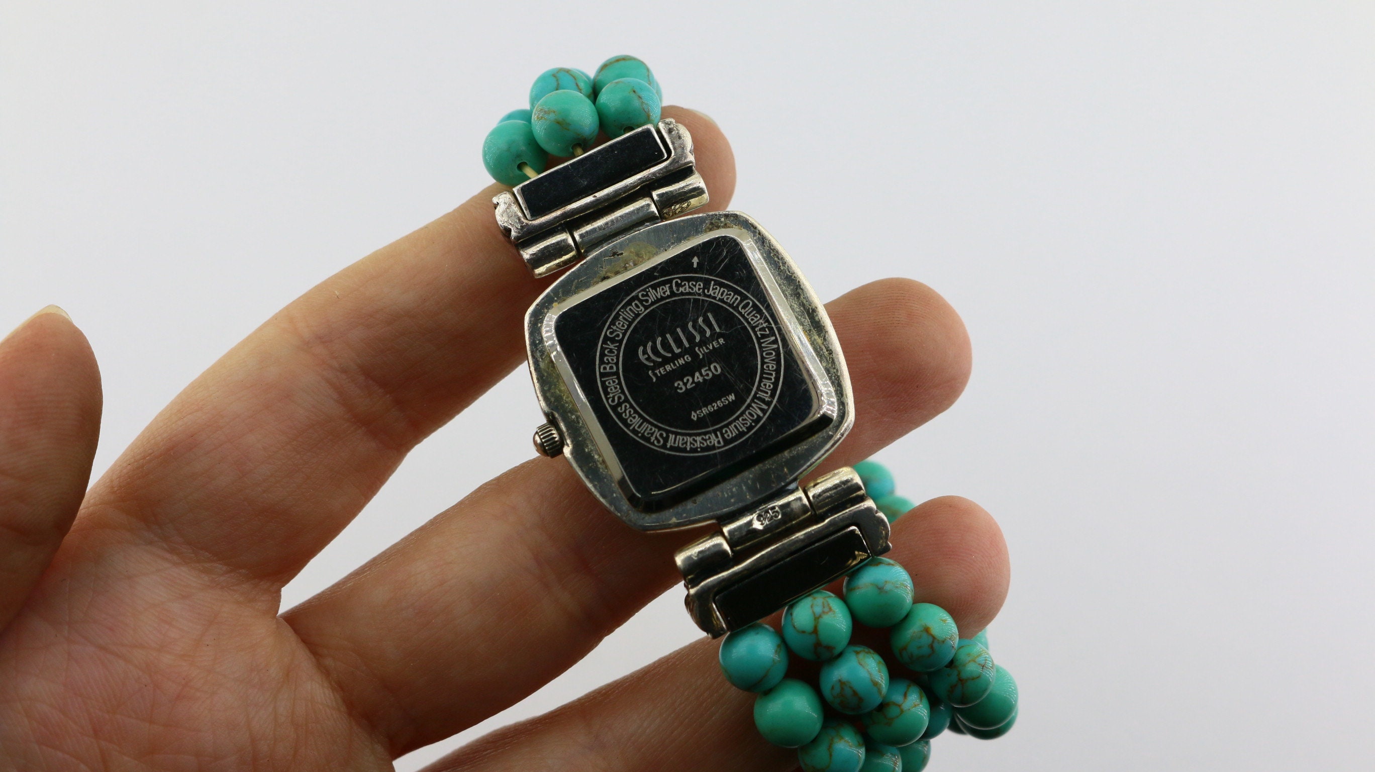 Ecclissi turquoise watch hotsell