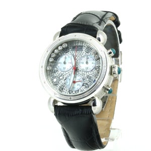 Authentic Techno Diezel Real Diamonds Japan Movement Men&#39;s Watch AL 99999