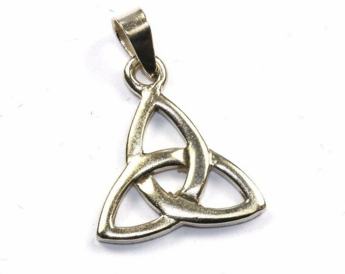 Vintage Trinity Celtic Knot Pendant 925 Sterling Pd 471(401734524617)