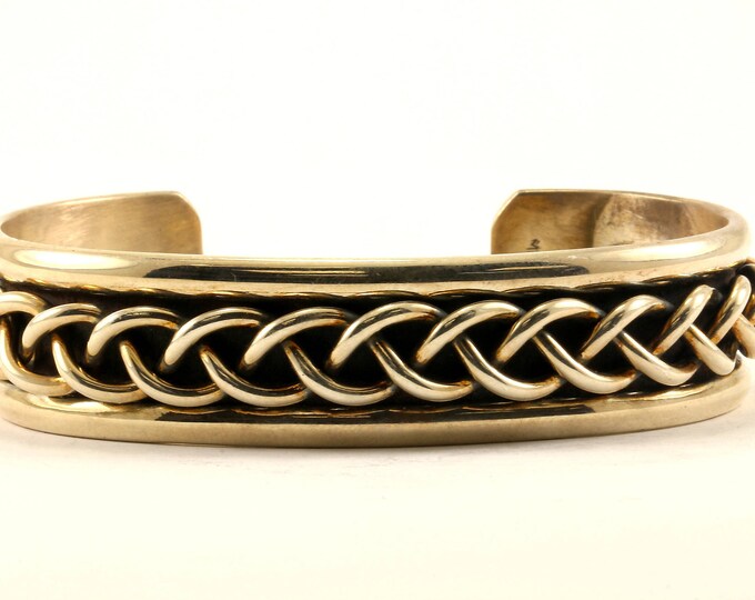 Vintage Bryde Design Cuff Bracelet 925 Sterling BR 2408