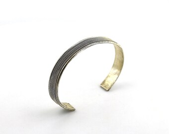 ヴィンテージ メキシコ プレーン シンプル スクロール カフ