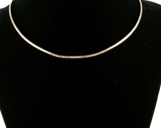 Vintage 16 Inch Italy 925 Sterling Silver Snake Chain Necklace by Vior NC 855 - E