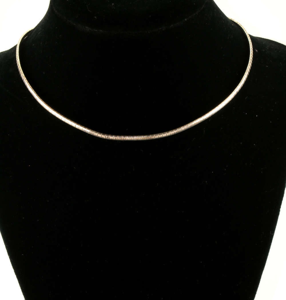 Italian fashion S925 sterling silver round snake bone chain