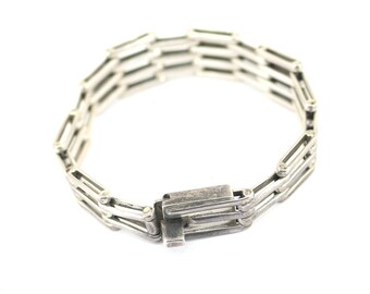 アクセサリー Vintage Mexican Silver Bracelet Vintage Mexican Silver Panel Bracelet | eBay