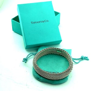 Authentic Tiffany & Co Bracelet | Vintage Tiffany Bracelet | Weaving Design Bracelet | Sterling Silver Bracelet | BR 391S by GabrielStar