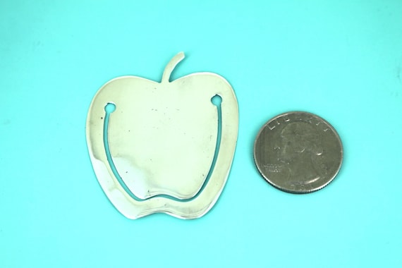 Tiffany & Co. Apple Bookmark | Vintage Sterling Silver Ot 123v - Etsy