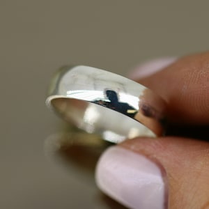 Vintage Size 10 Men Plain Polished Design Band Ring 925 Sterling  RG 2720