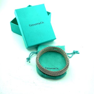 Authentic Tiffany & Co Bracelet | Vintage Tiffany Bracelet | Weaving Design Bracelet | Sterling Silver Bracelet | BR 391S by GabrielStar