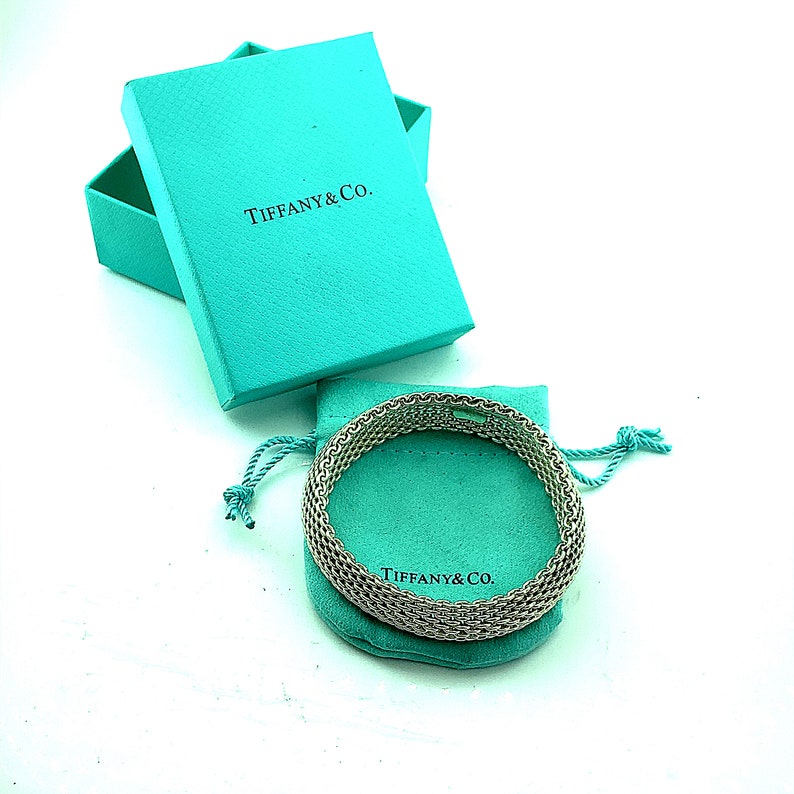 Authentic Tiffany & Co Bracelet | Vintage Tiffany Bracelet | Weaving Design Bracelet | Sterling Silver Bracelet | BR 391S by GabrielStar